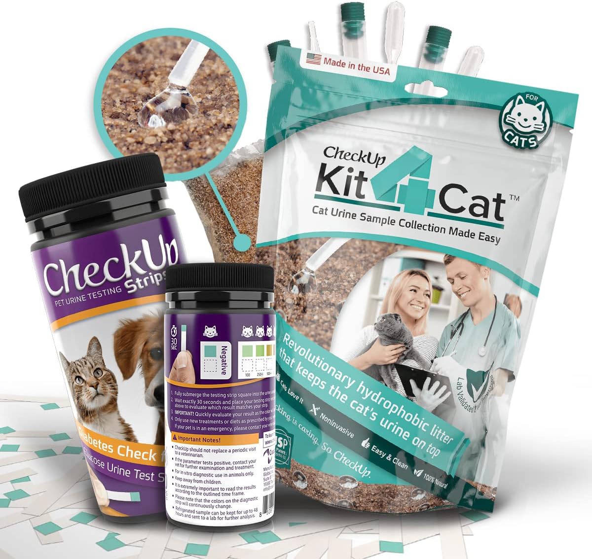 Sample & Test | Kit4Cat & Glucose Test Strips Bundle