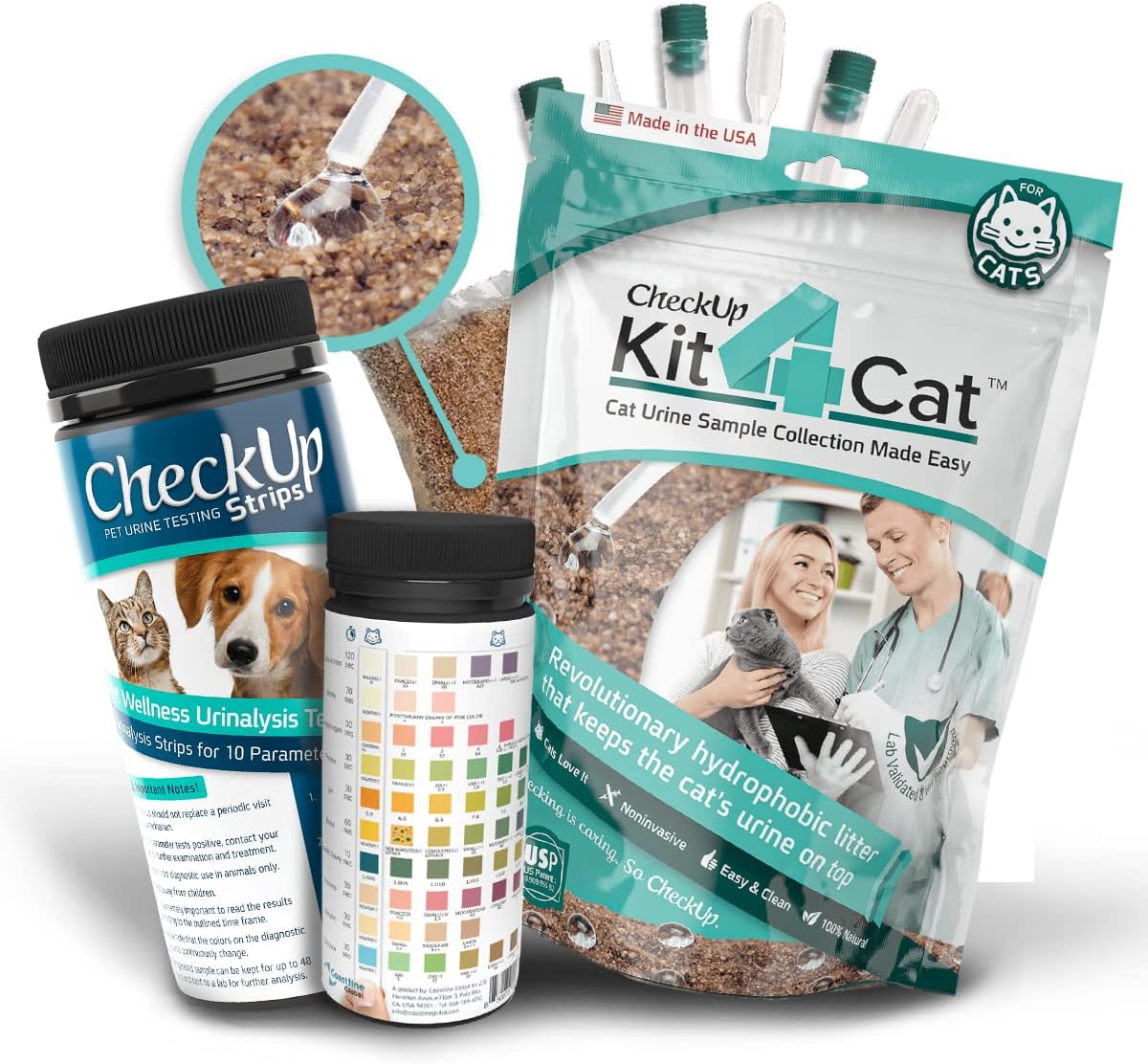 Sample & Test | Kit4Cat & 10 Parameters Test Strips Bundle – CheckUp