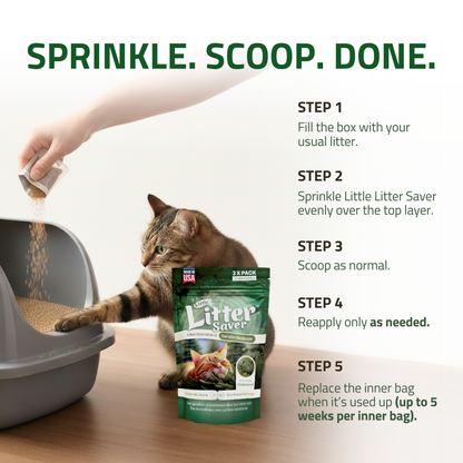 Little Litter Saver | a New Kind of Area Deodorizer for Litter Box
