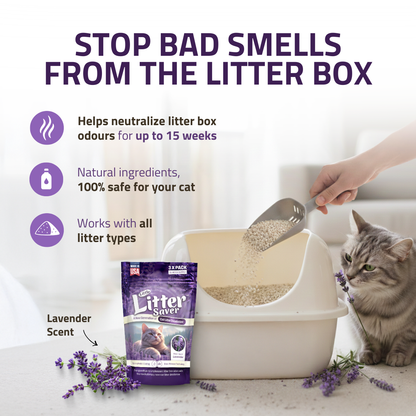 Little Litter Saver | a New Kind of Area Deodorizer for Litter Box