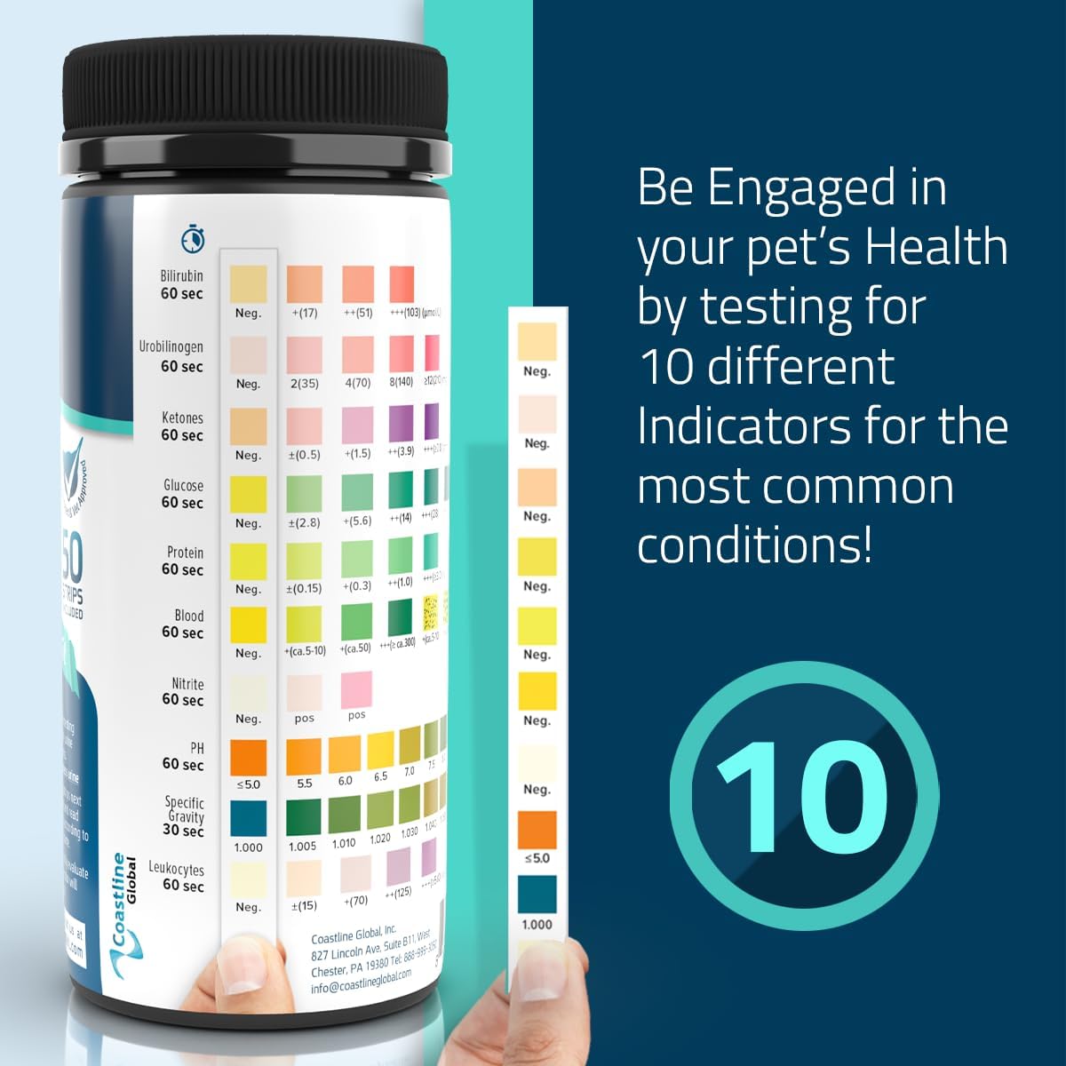 Sample & Test | Kit4Cat & 10 Parameters Test Strips Bundle