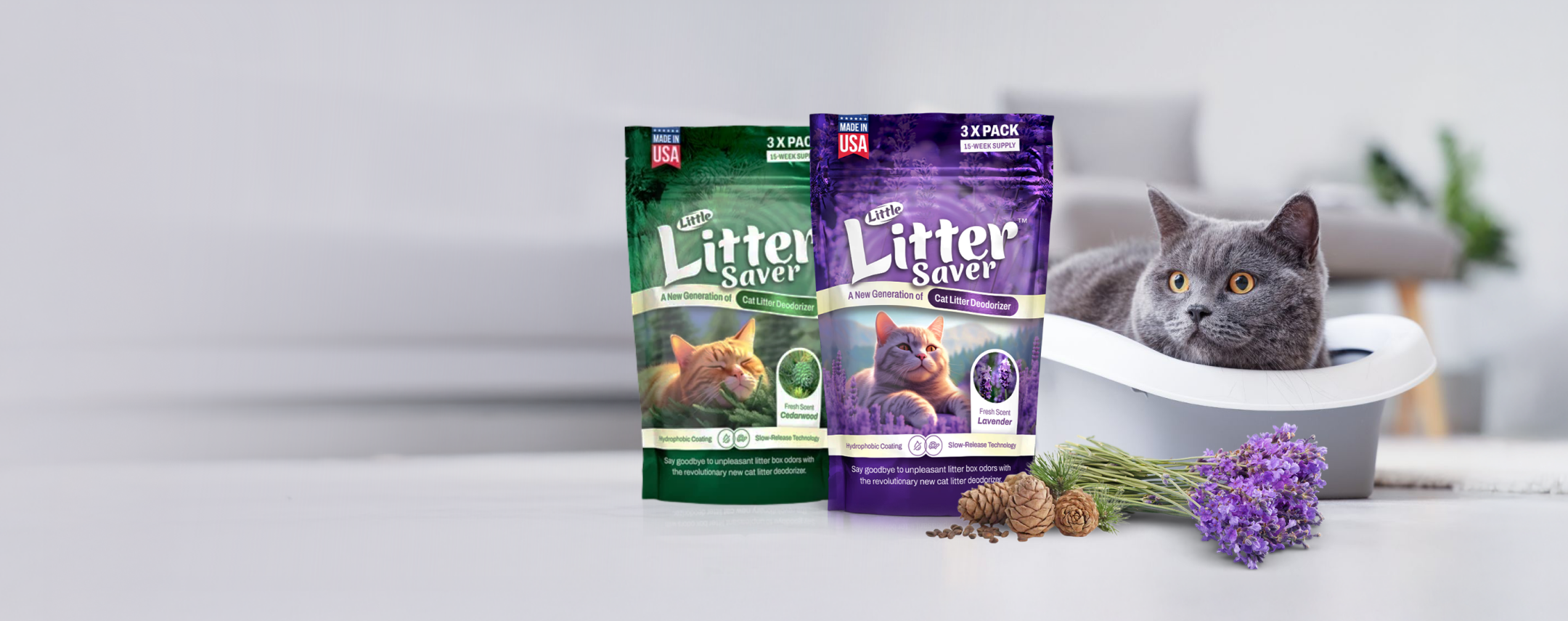 STOP BAD LITTER SMELLS