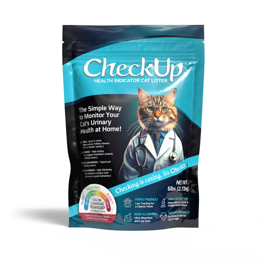 CheckUp Health Indicator Cat Litter 6lb Bag